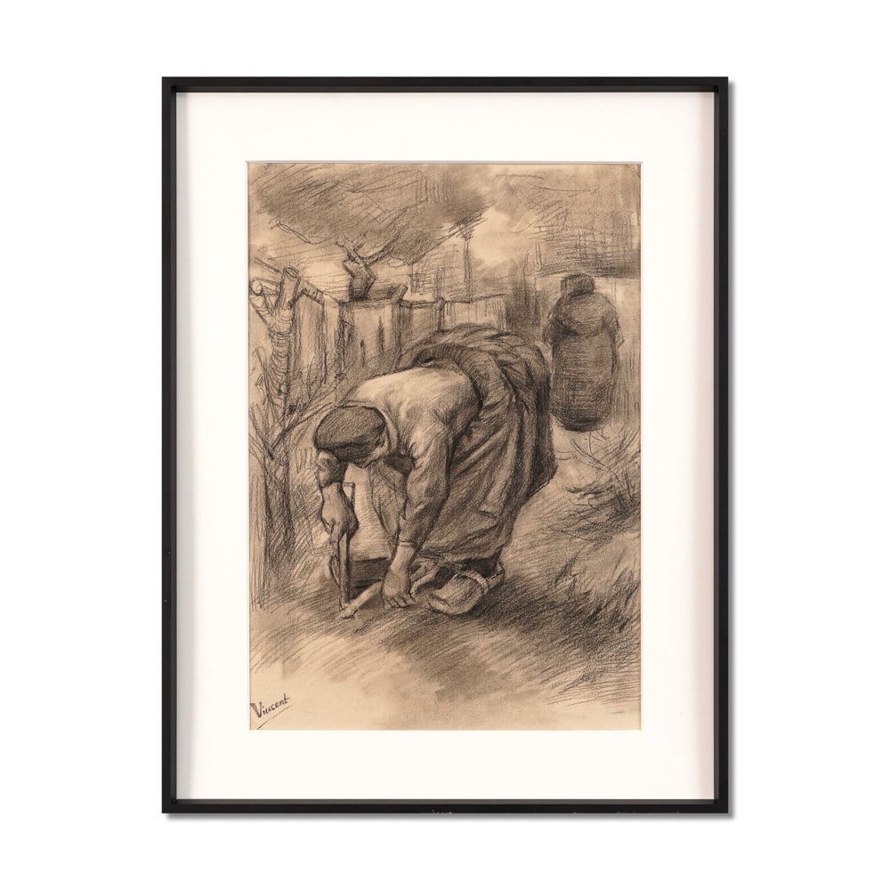 VINCENT VAN GOGH (1853-1890), CHARCOAL ON PAPER (1 of 2)