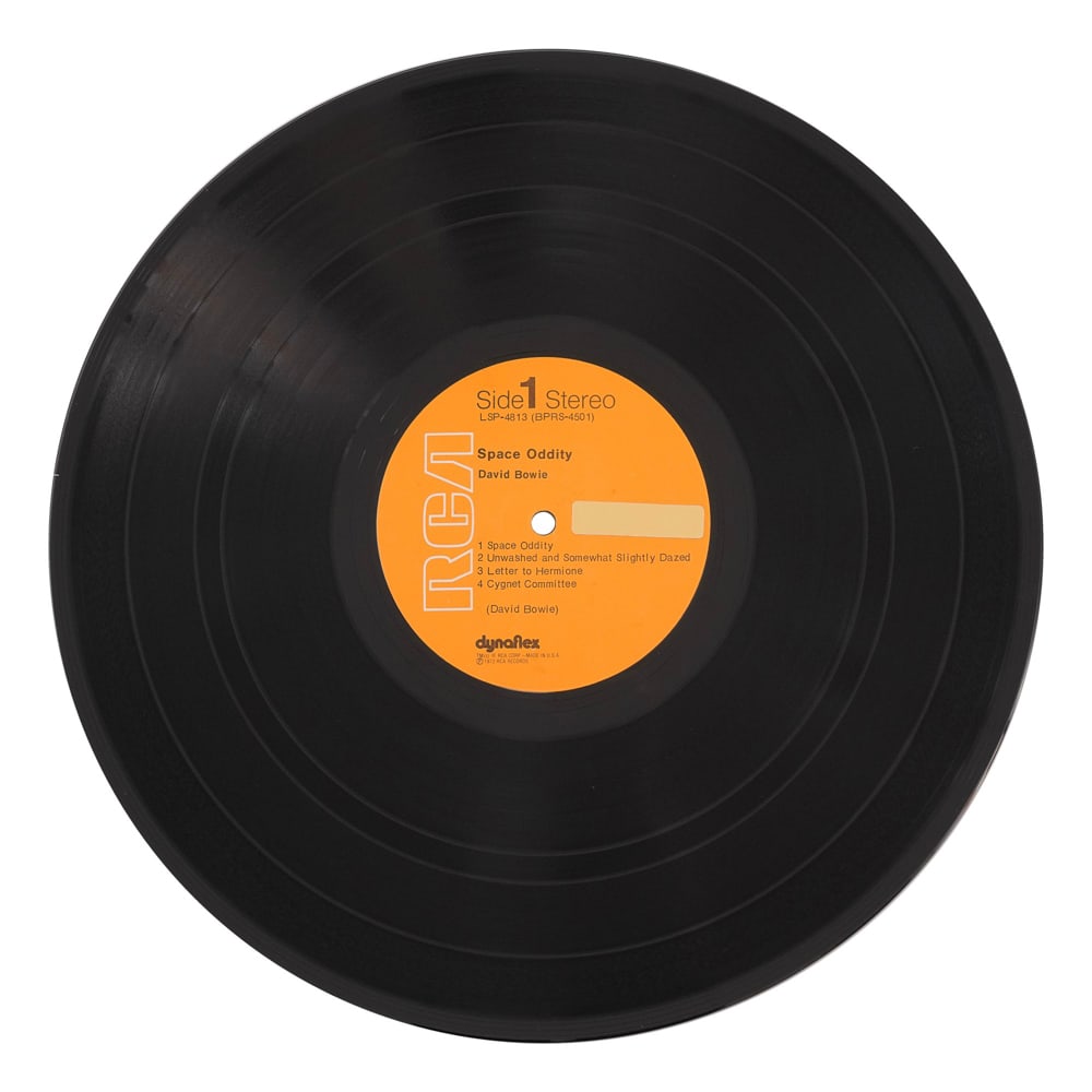 DAVID BOWIE SIGNED SPACE ODDITY LP - 5