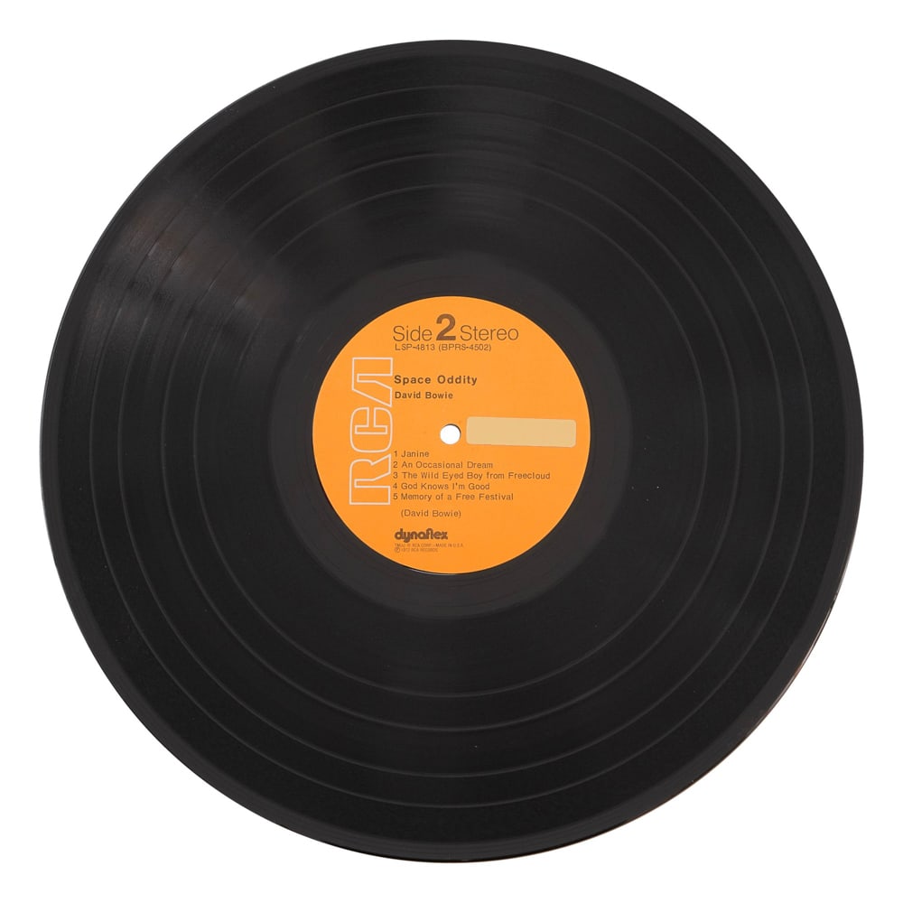 DAVID BOWIE SIGNED SPACE ODDITY LP - 6