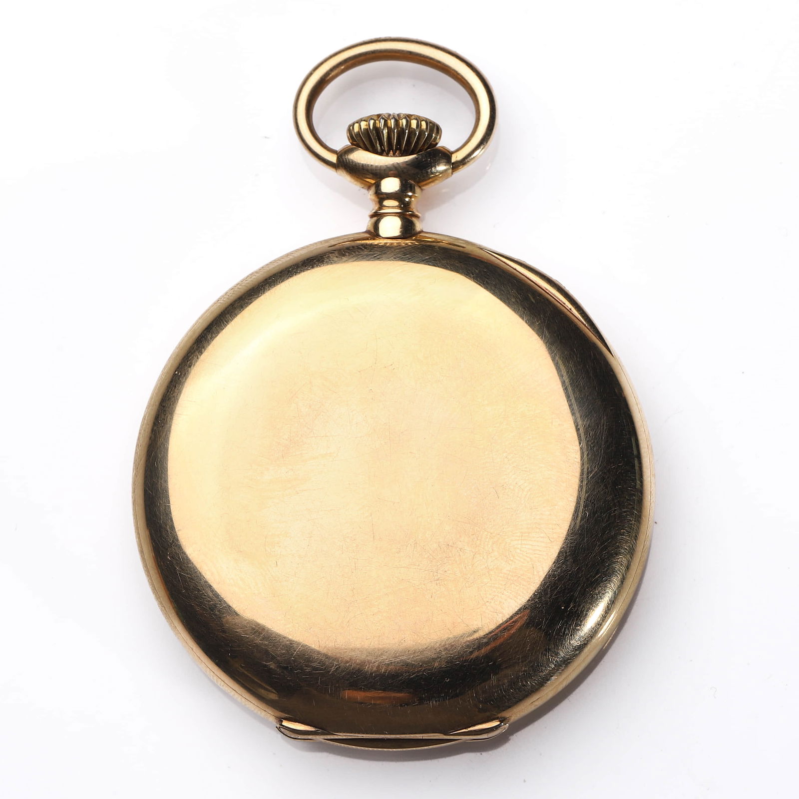PATEK PHILIPPE 14K GOLD OPEN-FACE POCKET WATCH (1 of 10)