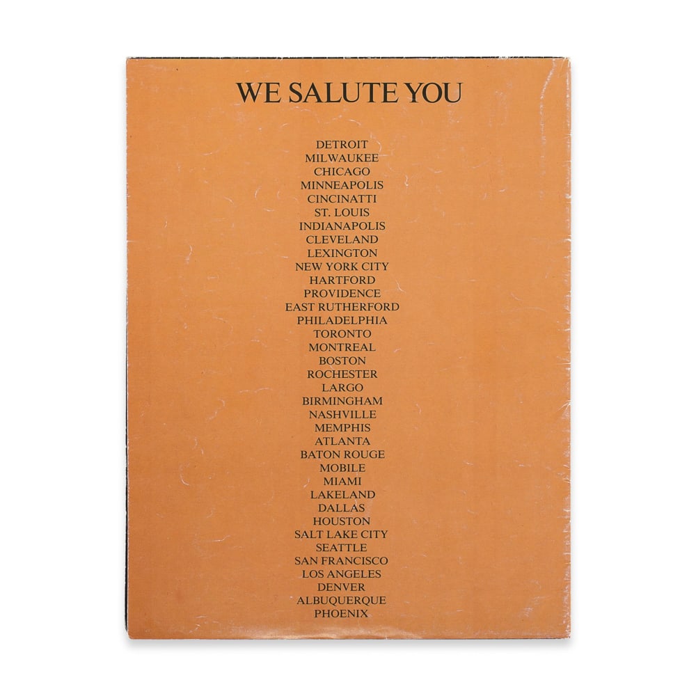 AC/DC SIGNED FOR THOSE ABOUT TO ROCK USA 1981 TOUR PROGRAM - 2