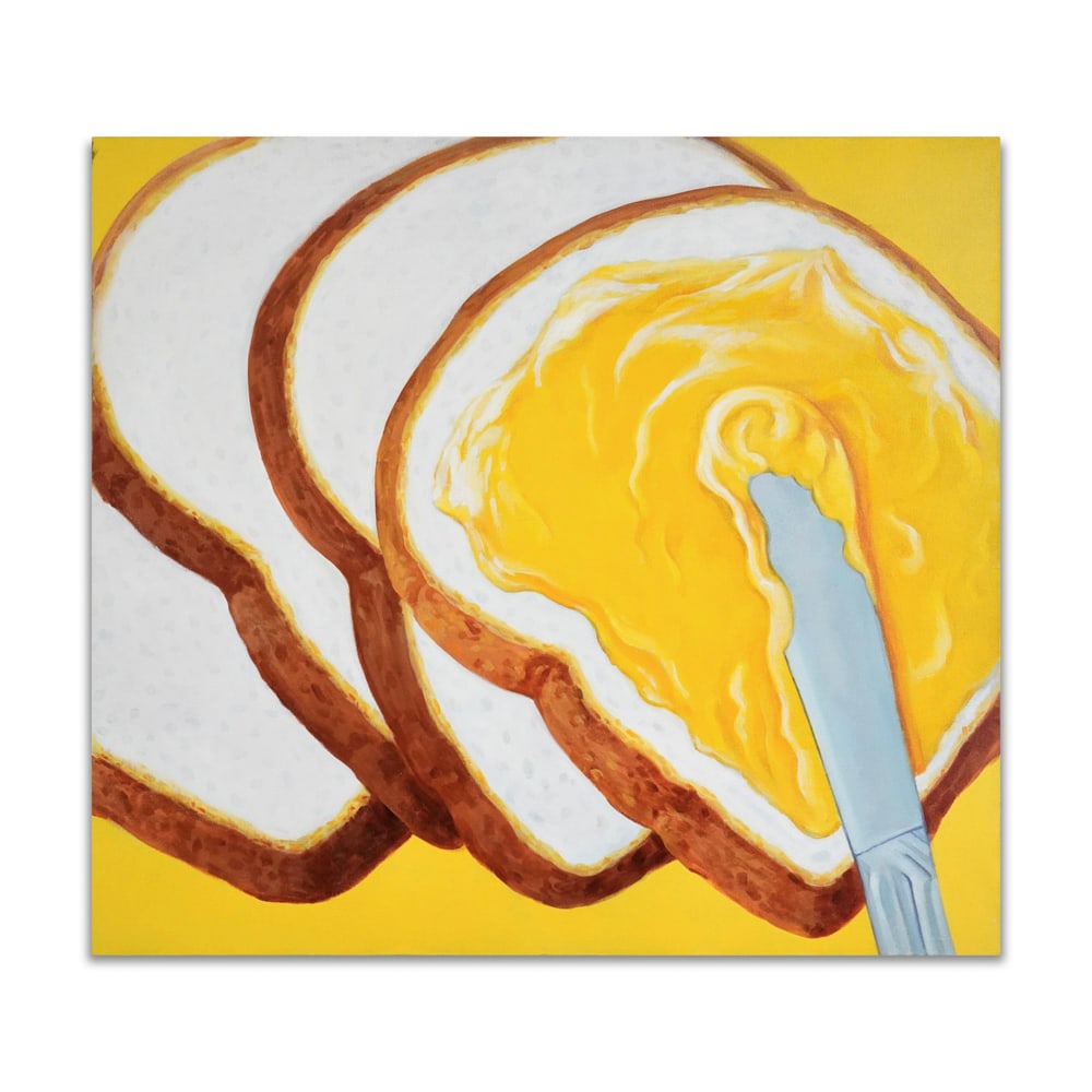 JAMES ROSENQUIST (1933-2017), OIL ON CANVAS: Signed (verso) Image Dimensions: 101.6 x 91.4 cm (40 x 36 in) This painting comes with COA. James Rosenquist was one of the most influential figures of the American Pop Art movement in the 20th