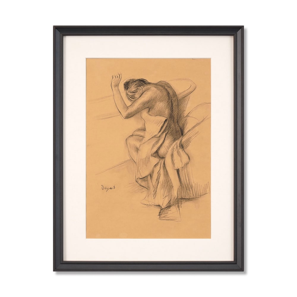 EDGAR DEGAS (1834-1917), CHARCOAL ON PAPER (1 of 2)