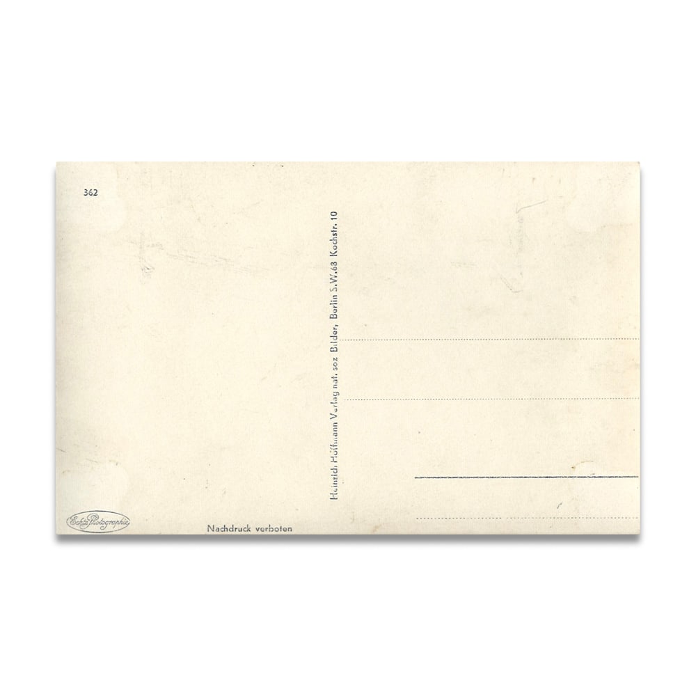 ADOLF HITLER SIGNED POSTCARD - 2