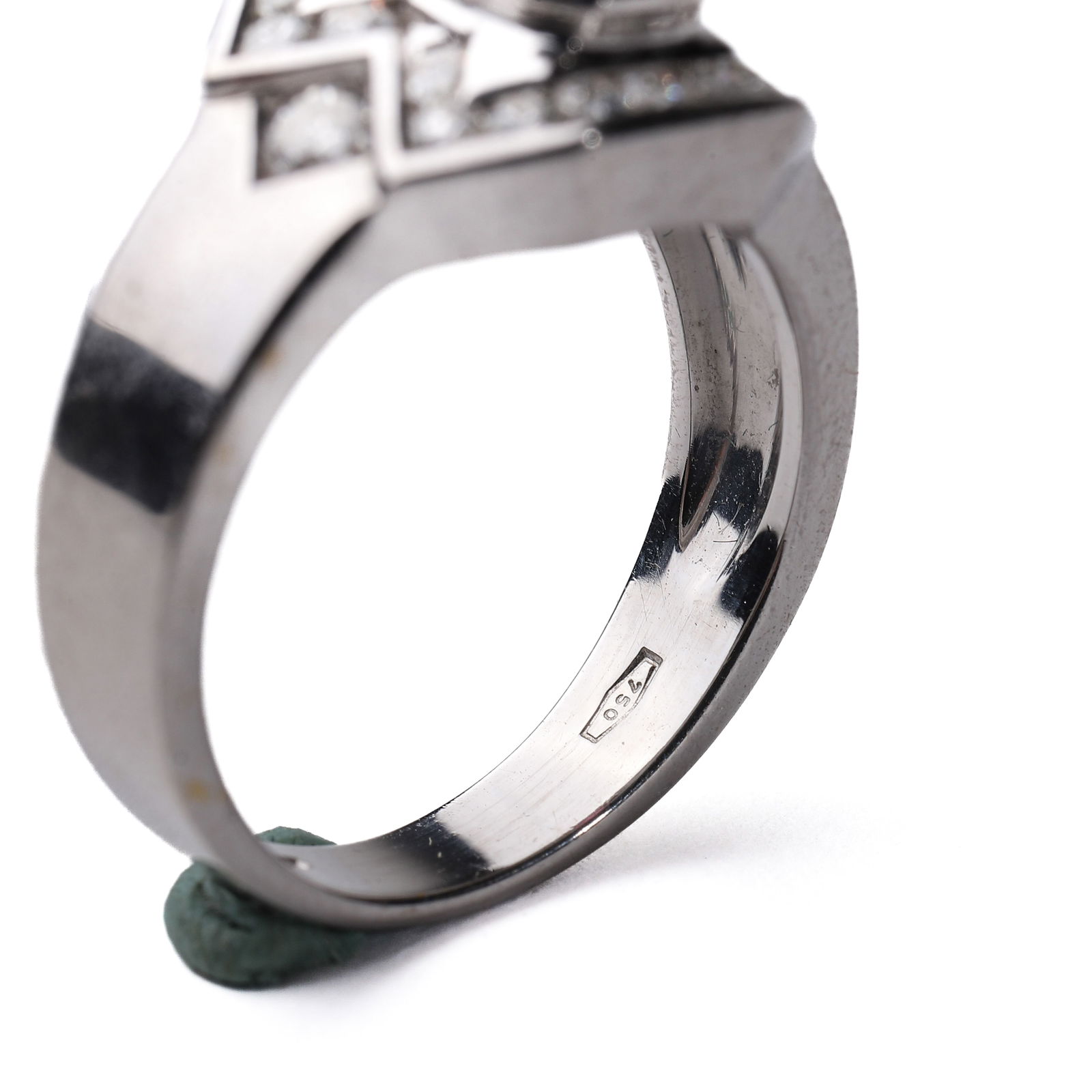 SALVINI NATURAL RUBY AND DIAMOND RING - 8