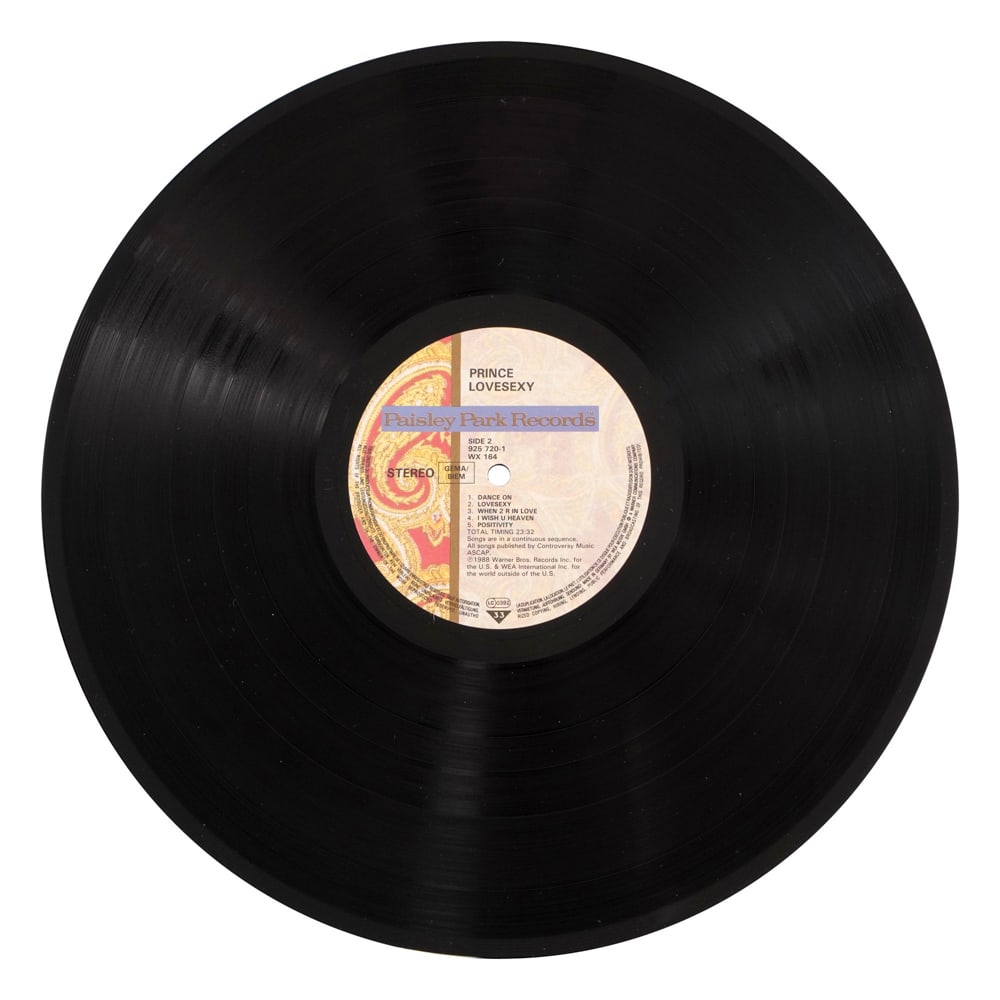 PRINCE SIGNED "LOVESEXY" LP - 6