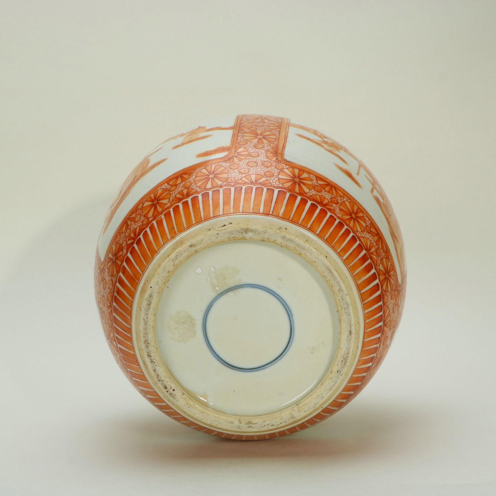 Alum - red Colored Jar with Figure Patterns - 6