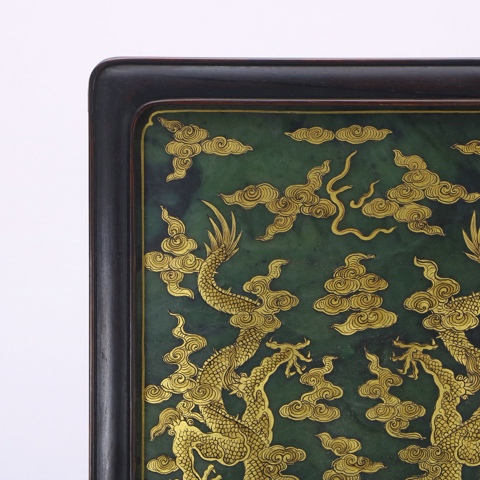A Fine Qing Zitan-Frame Table Screen - 3