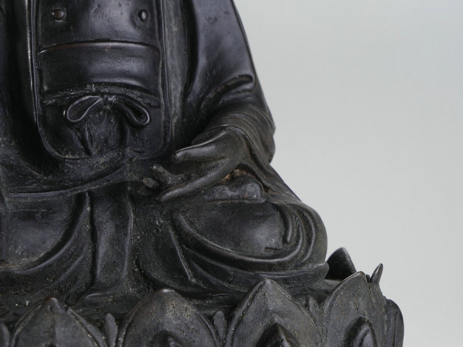 Bronze Seated Statue of Sakyamuni Buddha - 4