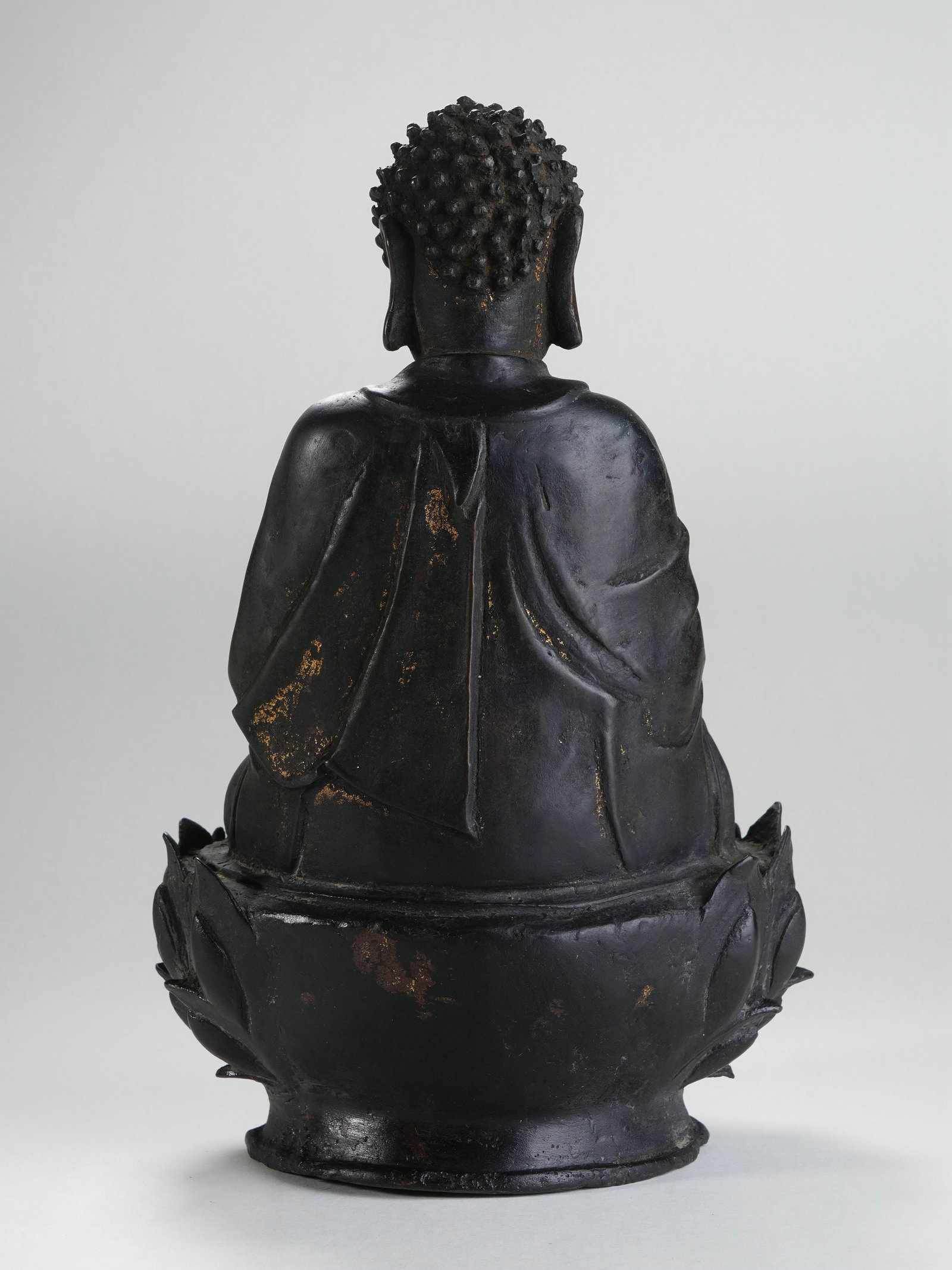 Bronze Seated Statue of Sakyamuni Buddha - 7