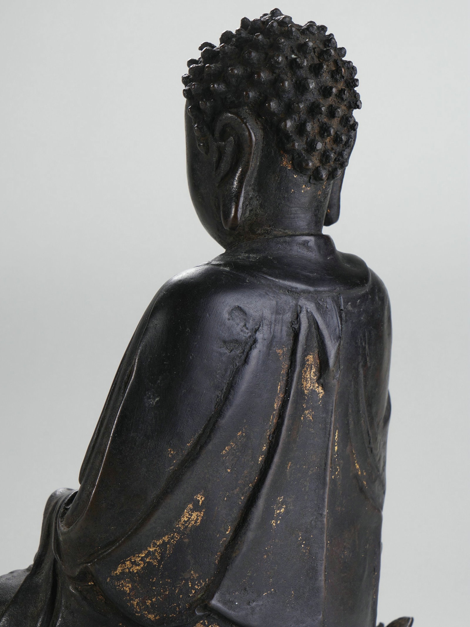 Bronze Seated Statue of Sakyamuni Buddha - 8
