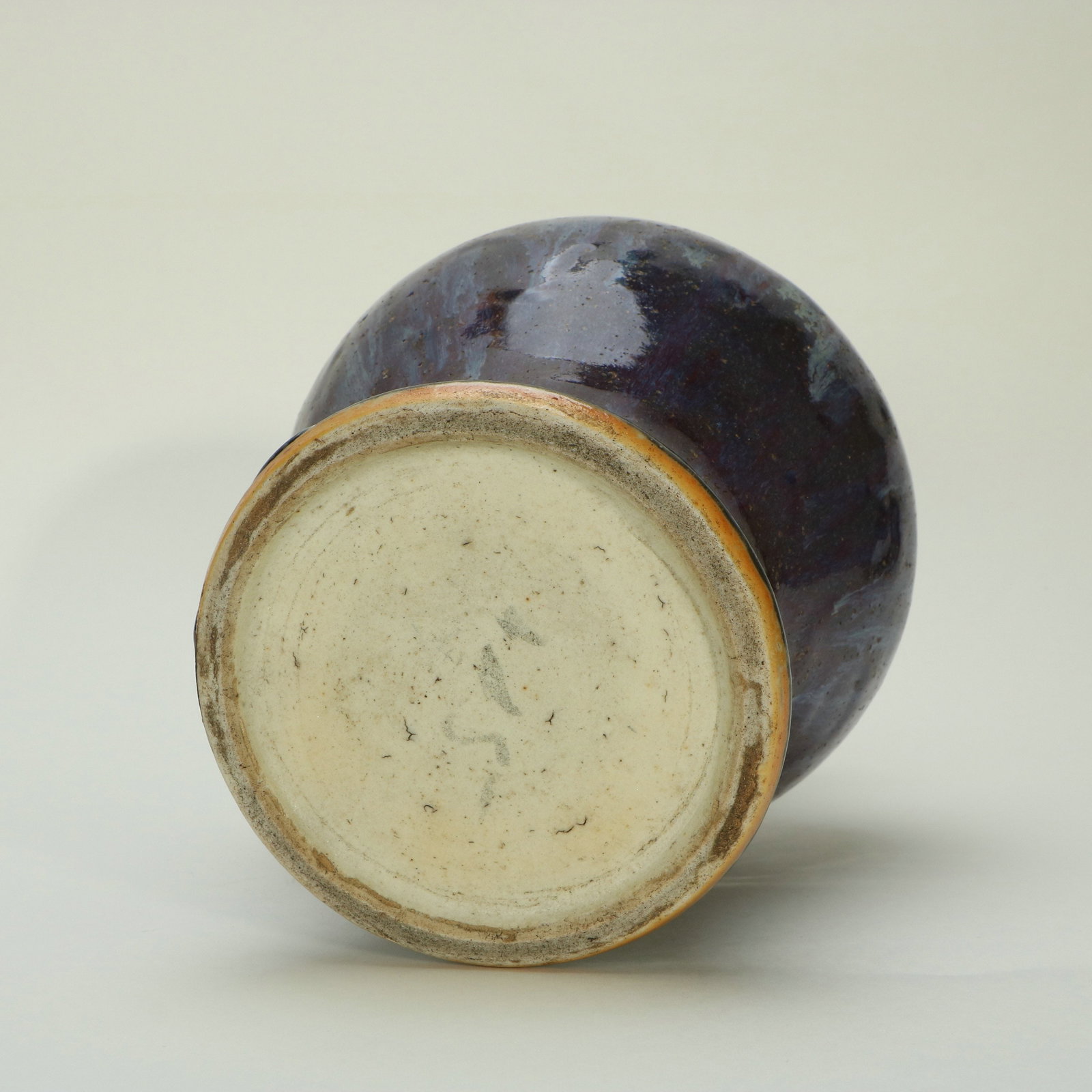 Flambé - glazed Vase - 5