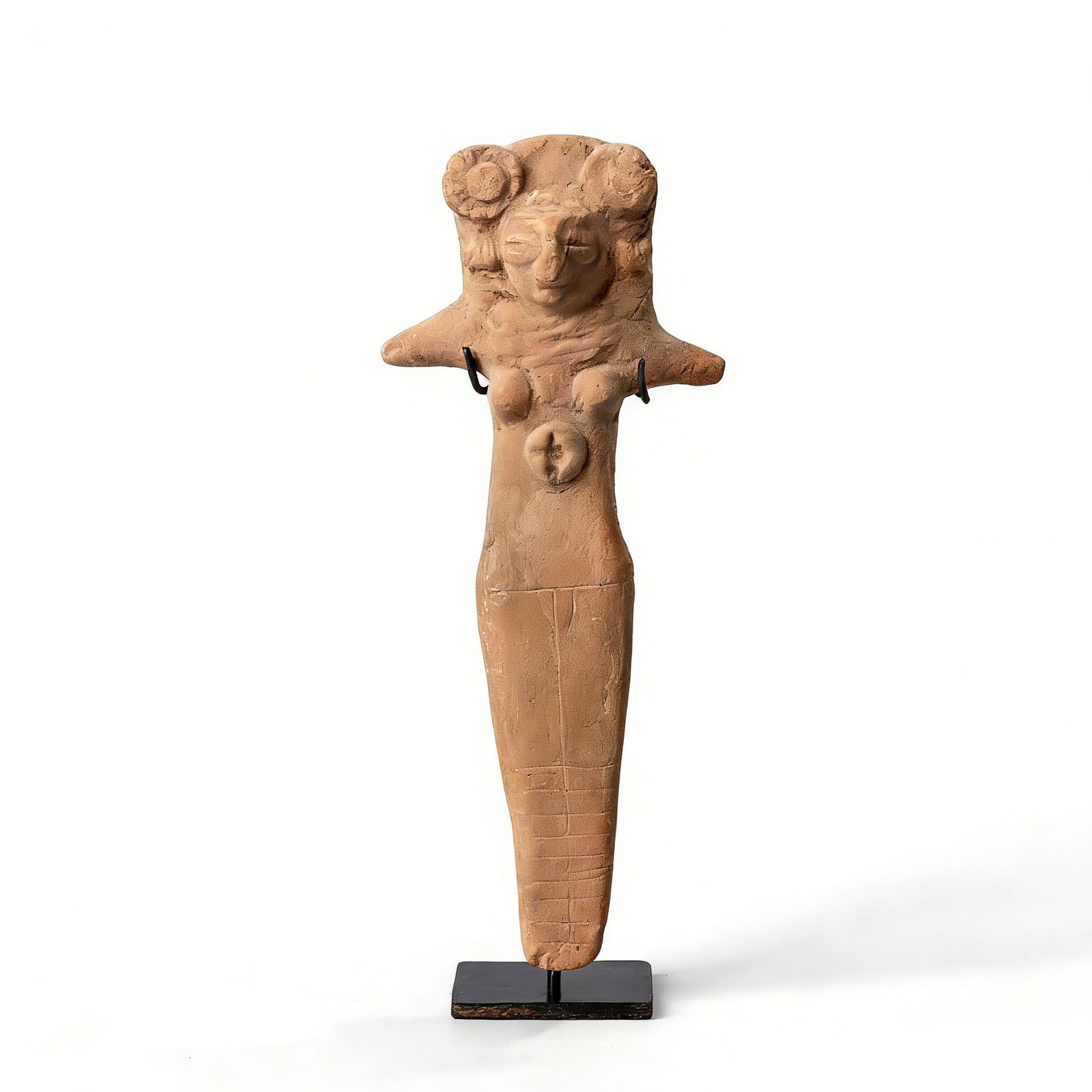 Antique Indus Valley Terracotta Clay Idol (1 of 4)