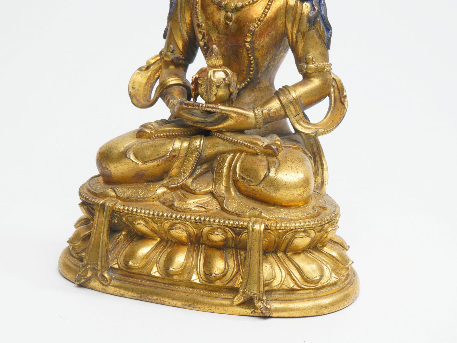 Gilt - bronze Buddha Statue - 5
