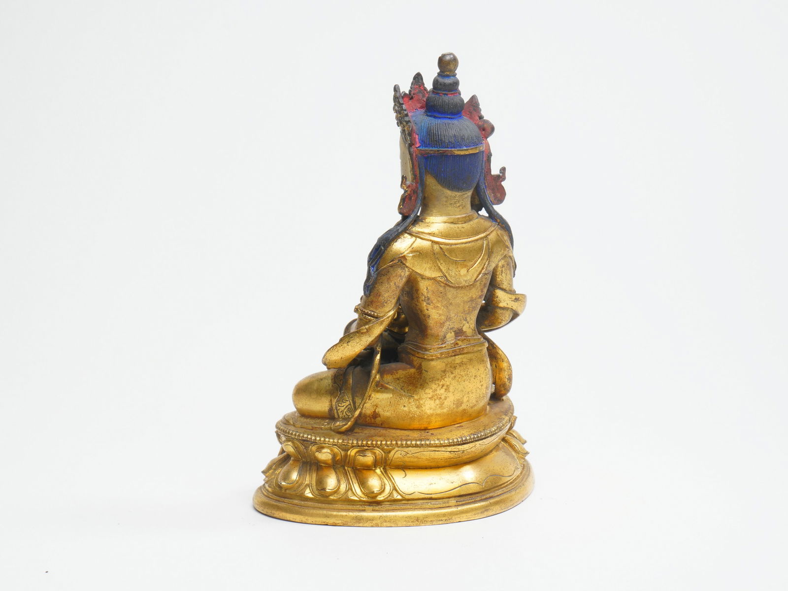 Gilt - bronze Buddha Statue - 7
