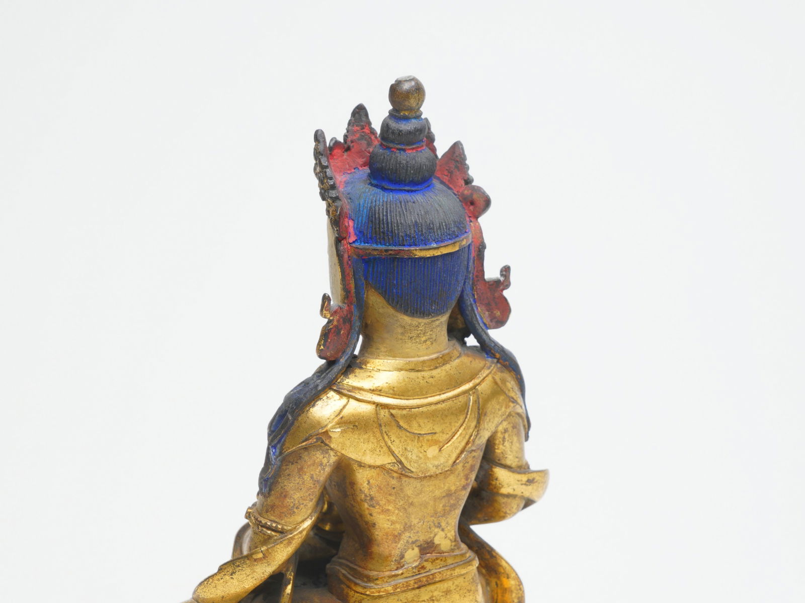 Gilt - bronze Buddha Statue - 8