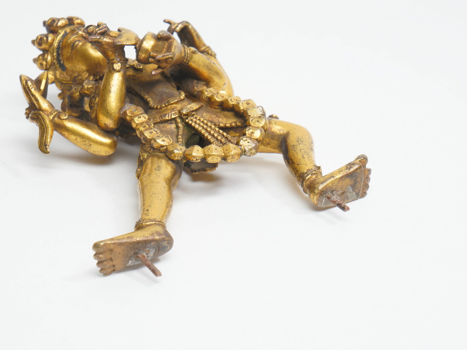 Gilt - bronze Buddha Statue - 11