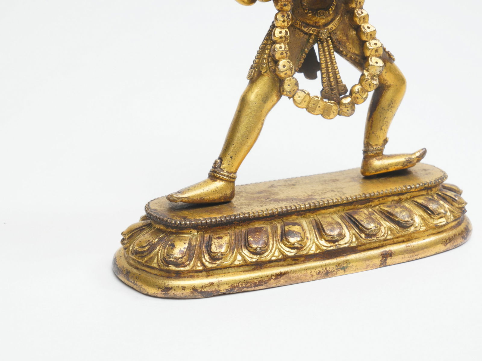 Gilt - bronze Buddha Statue - 4