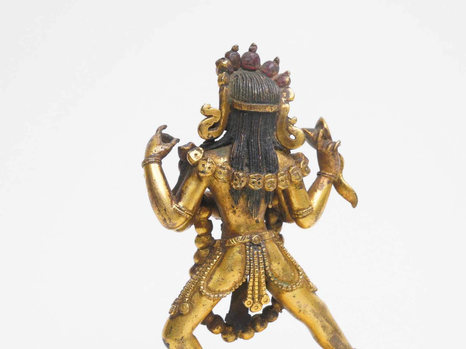 Gilt - bronze Buddha Statue - 8