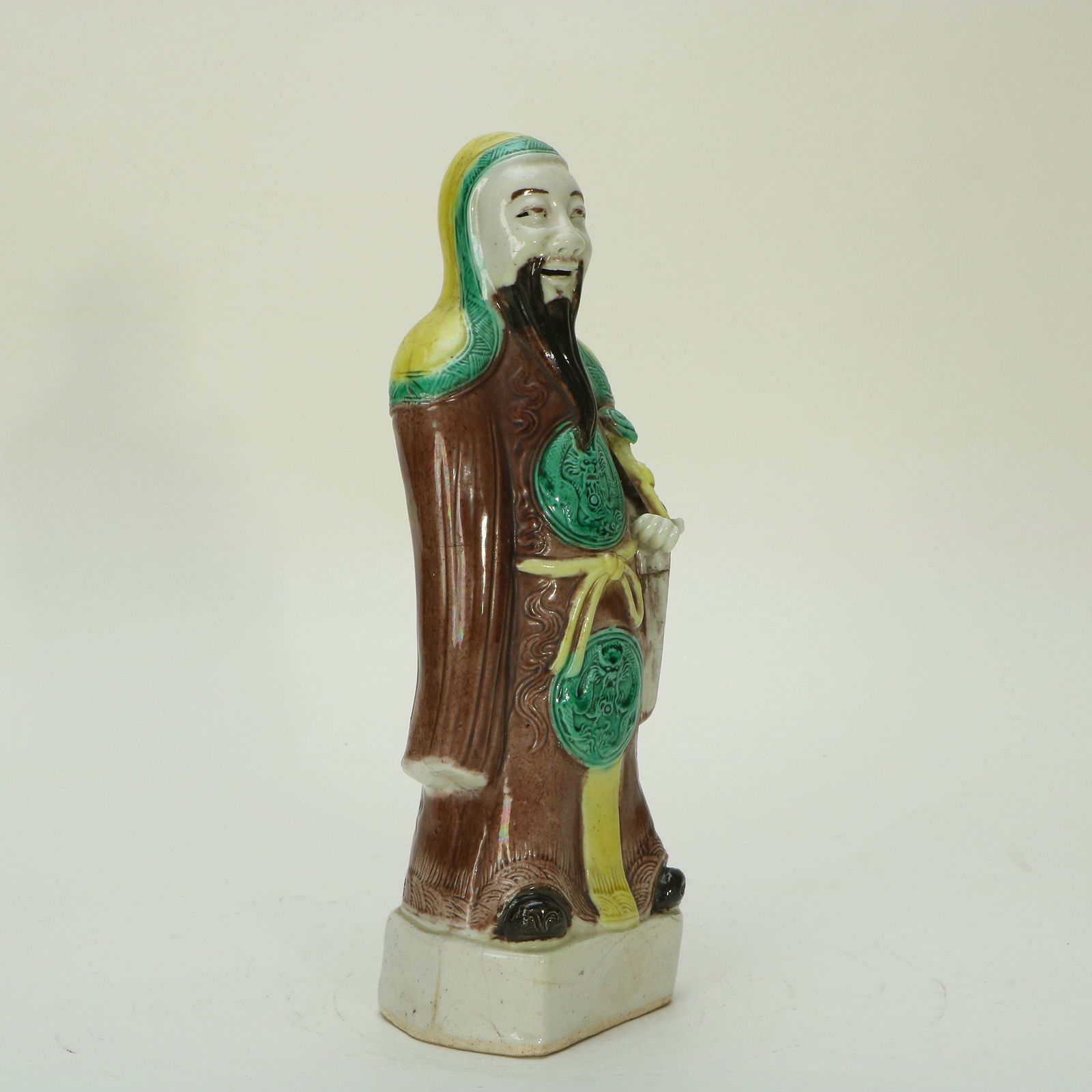 Sancai (Three - colored) Figure Standing Statue - 2