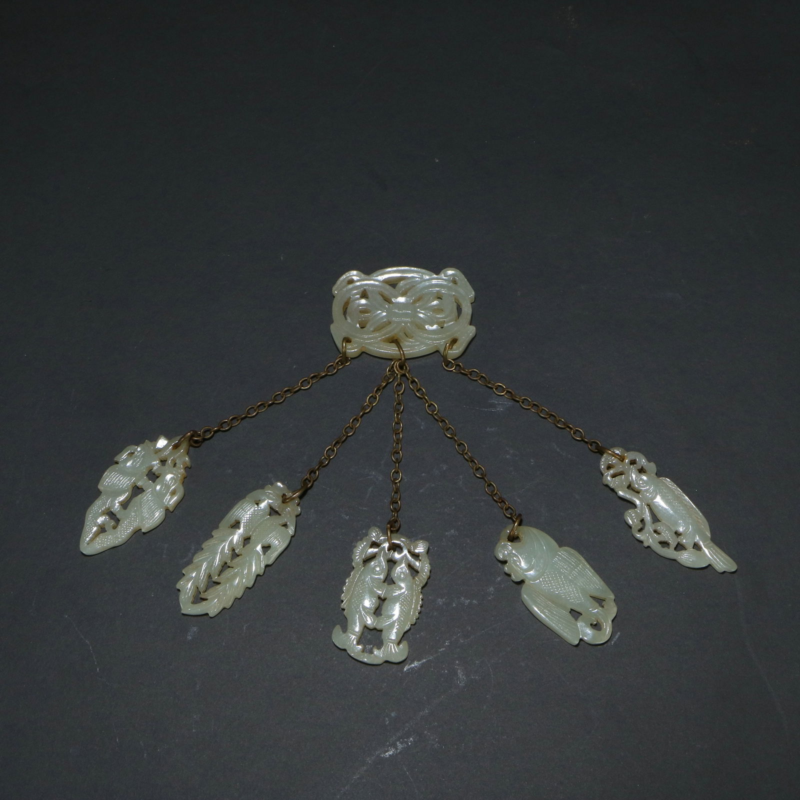 Hetian Jade Multi - treasure String Ornament - 2