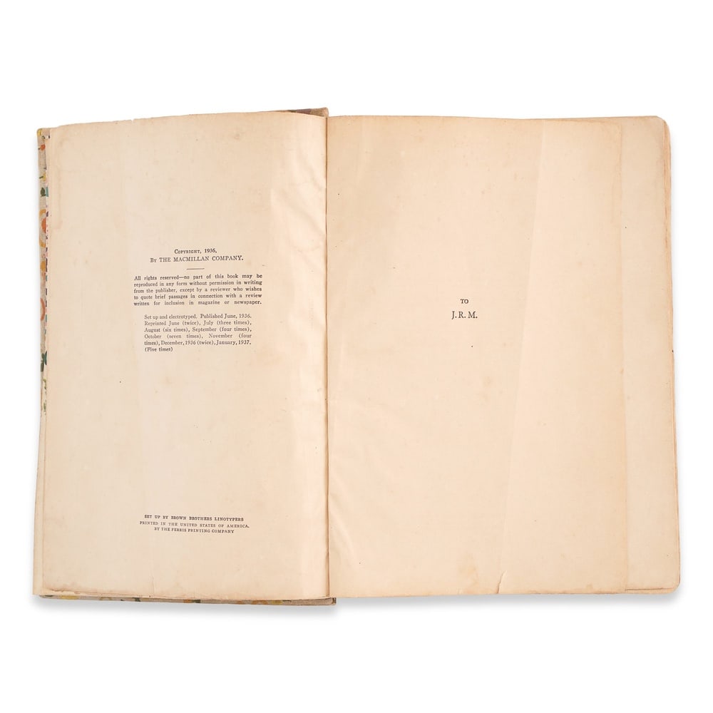 MARGARET MITCHELL SIGNED "GONE WITH THE WIND" - 4