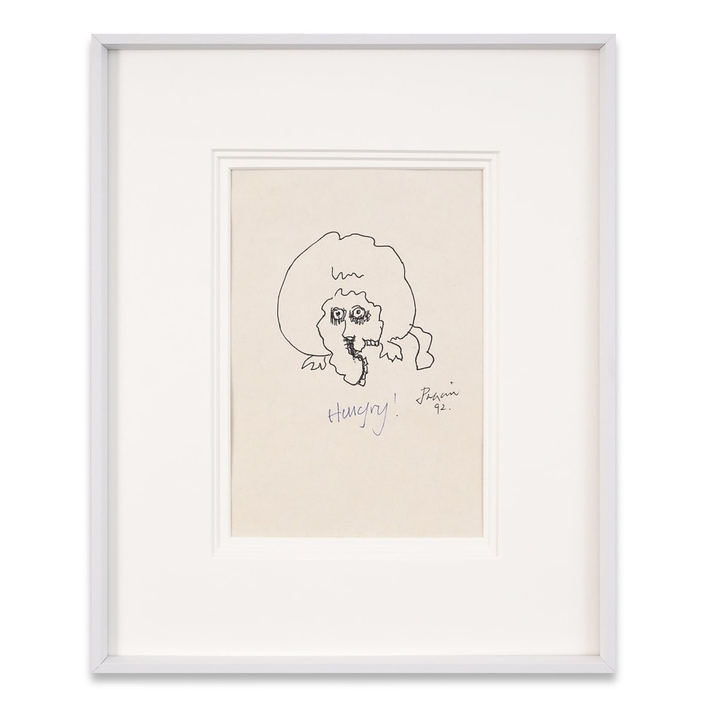 JERRY GARCIA SIGNED SKETCH: - Provenance and Authentication: This collectible has undergone a rigorous forensic evaluation. The signatures were carefully analyzed across multiple criteria, including ink deposition, material