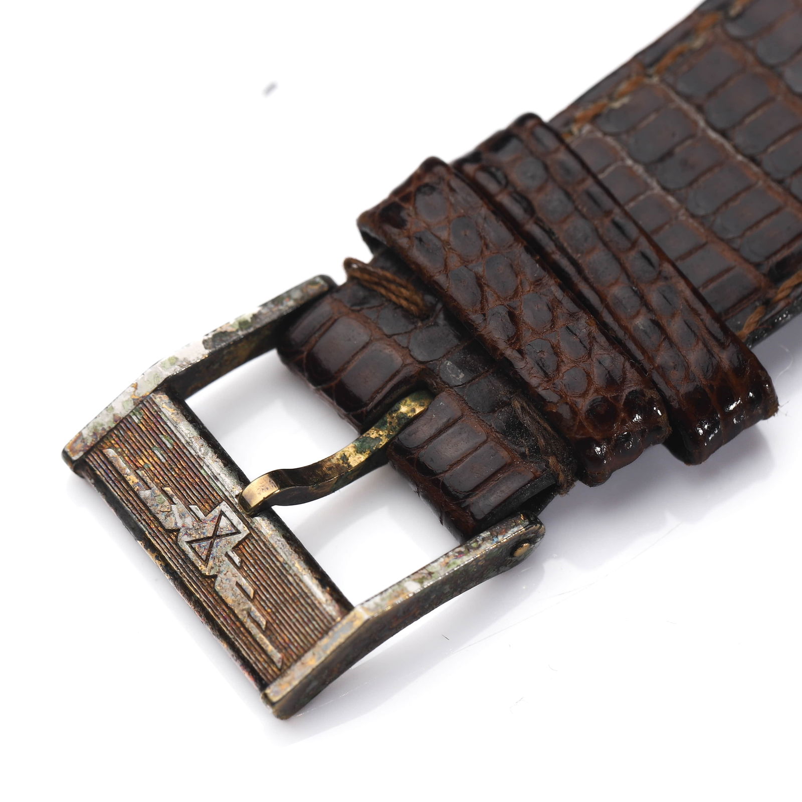 LONGINES GOLD-TONE AUTOMATIC DATE WRISTWATCH - 4