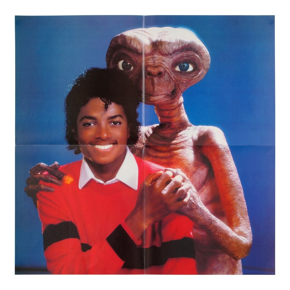 MICHAEL JACKSON SIGNED "E.T." LP - 8