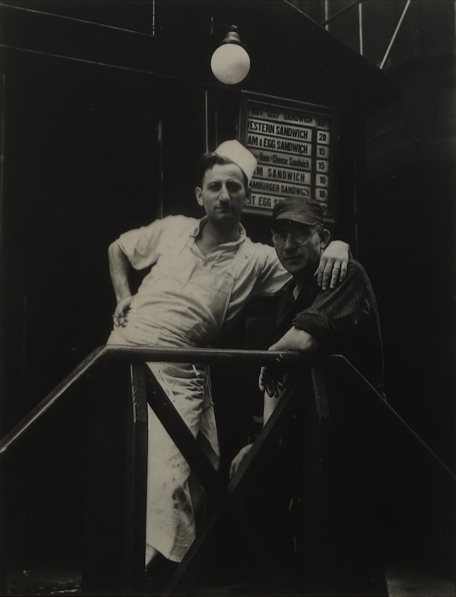 WALKER EVANS (1903–1975)LUNCHROOM BUDDIES (1 of 3)