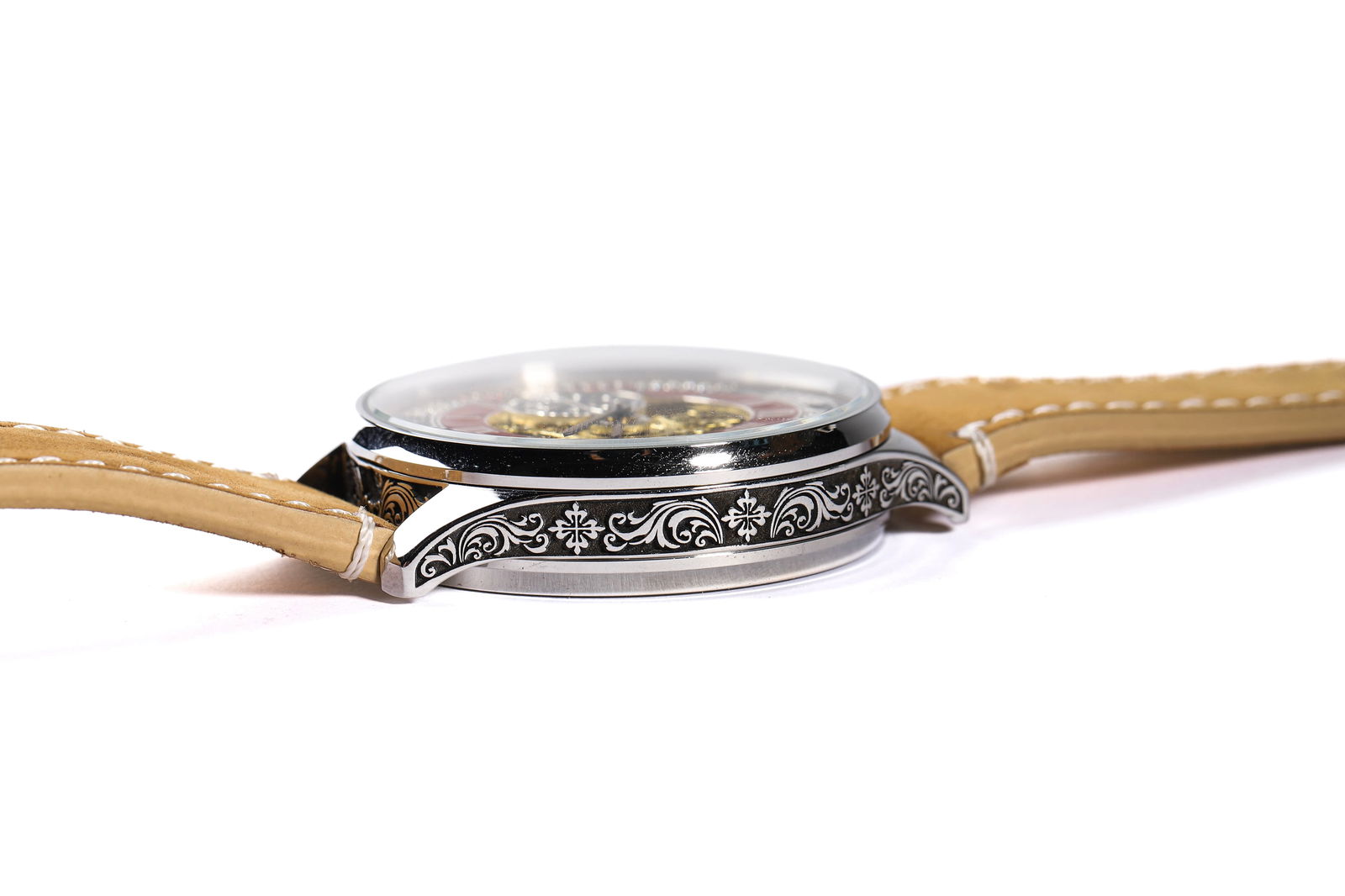 PATEK PHILIPPE SKELETONIZED MECHANICAL WRISTWATCH. - 5
