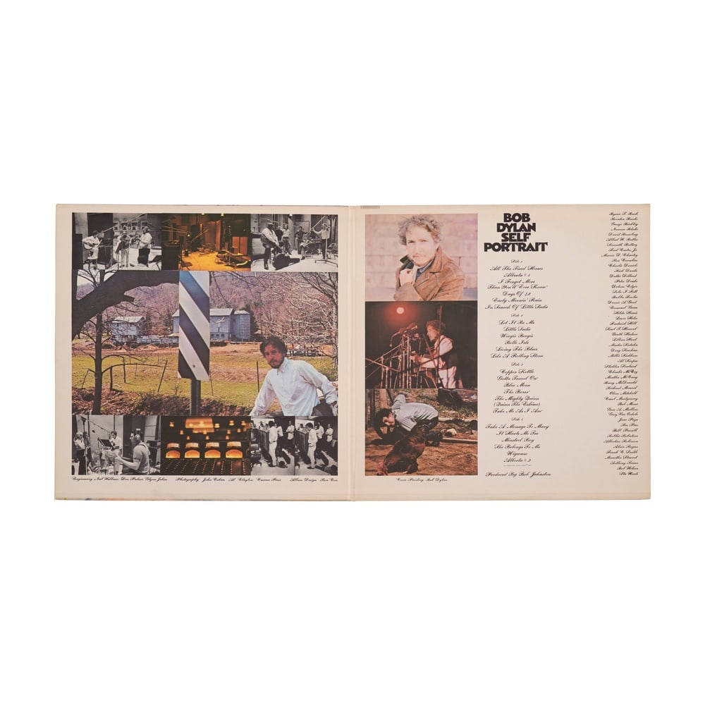 BOB DYLAN SIGNED "SELF PORTRAIT" LP (1970) - 3