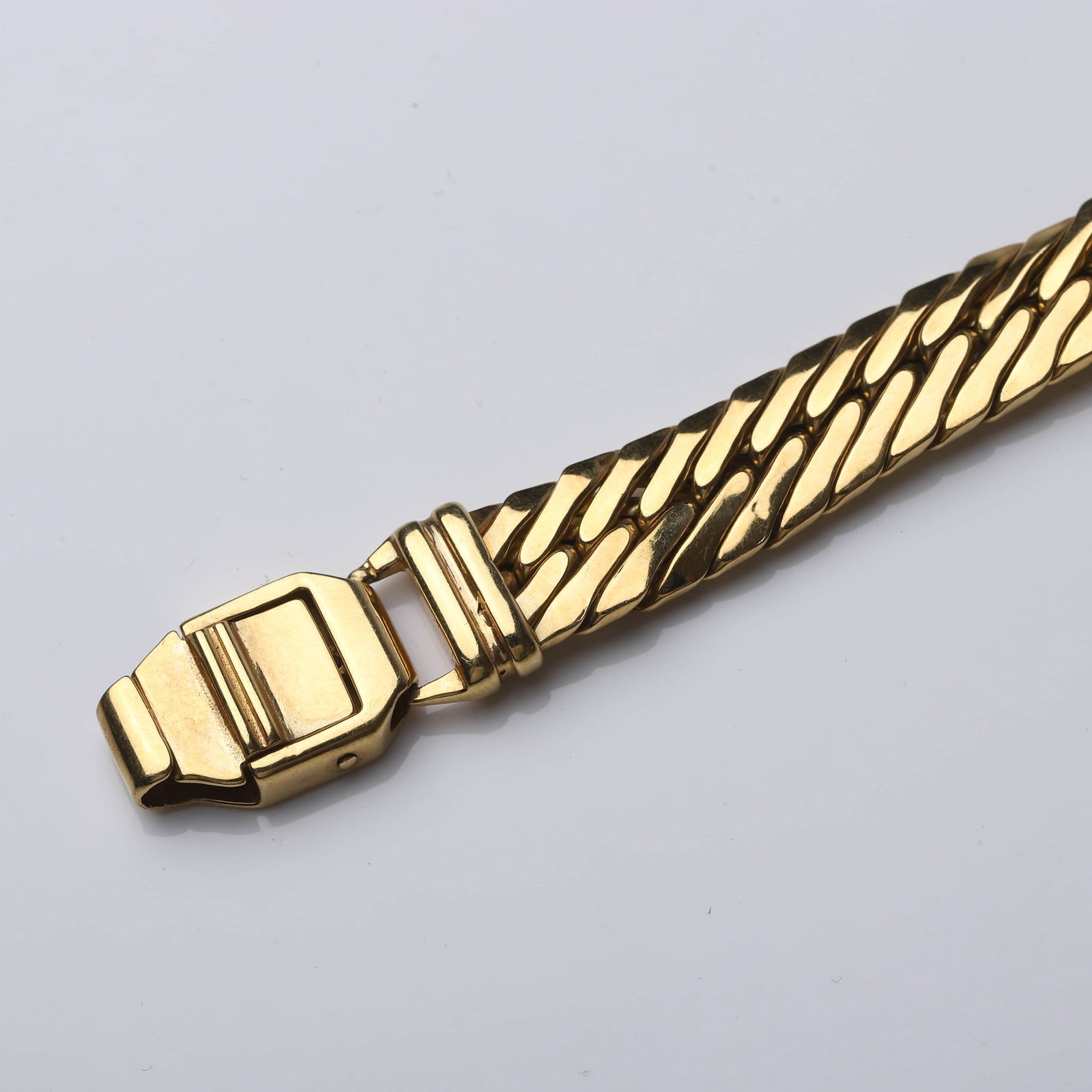 GOLD BRACELET WITH RUBY AND DIAMONDS - 5