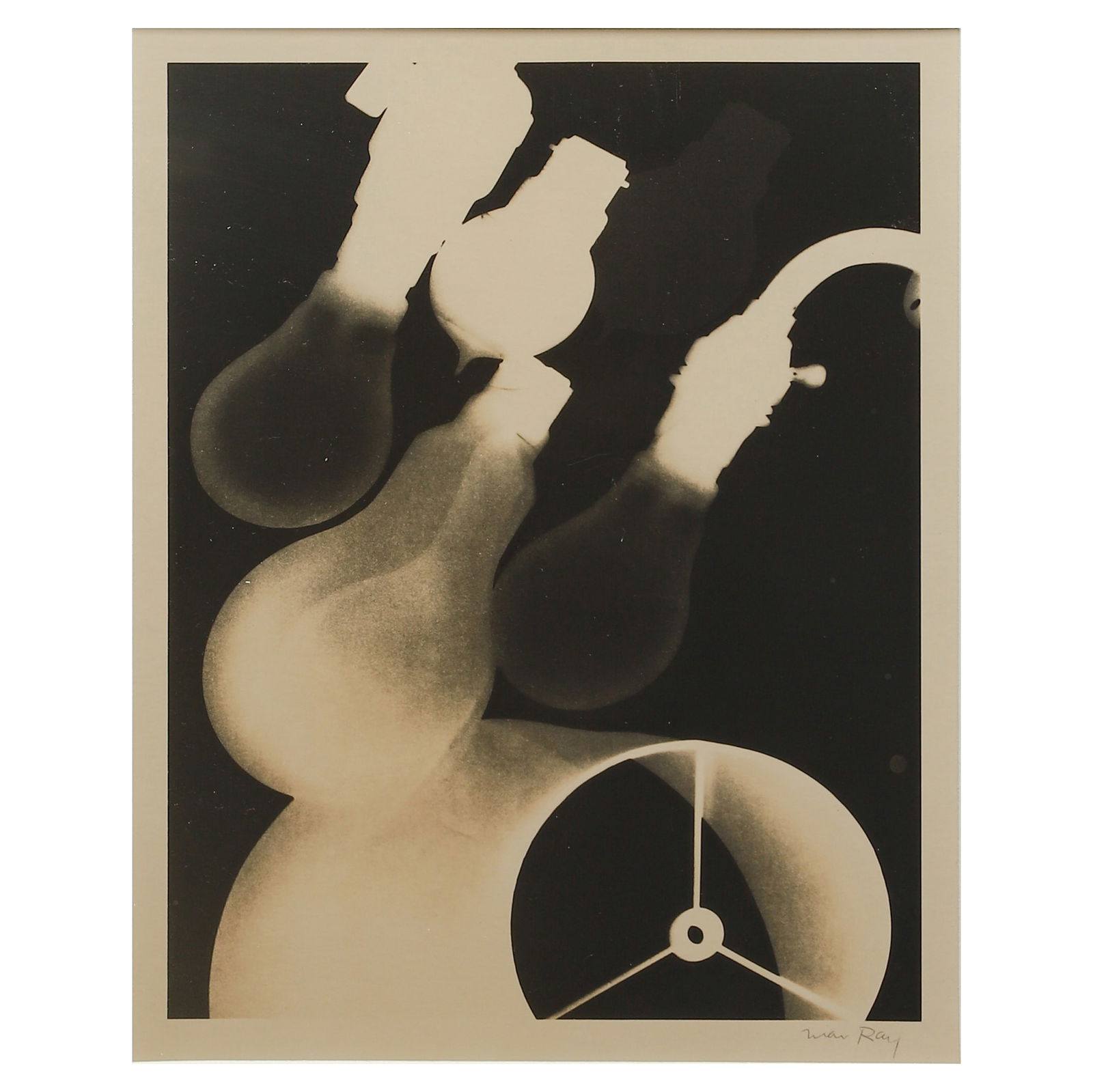 MAN RAY (1890–1976), LA MAISON: Artist Man Ray (1890–1976) Medium Gelatin silver photograph, mounted on board Signature Signed in pencil, lower right Dimensions Photograph: 9 13/16 × 7 11/16 in. (25 × 19.6 cm)Framed: 15 3/4 × 1