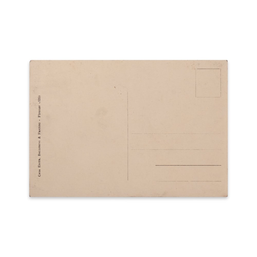 GIACOMO PUCCINI SIGNED POSTCARD - 2