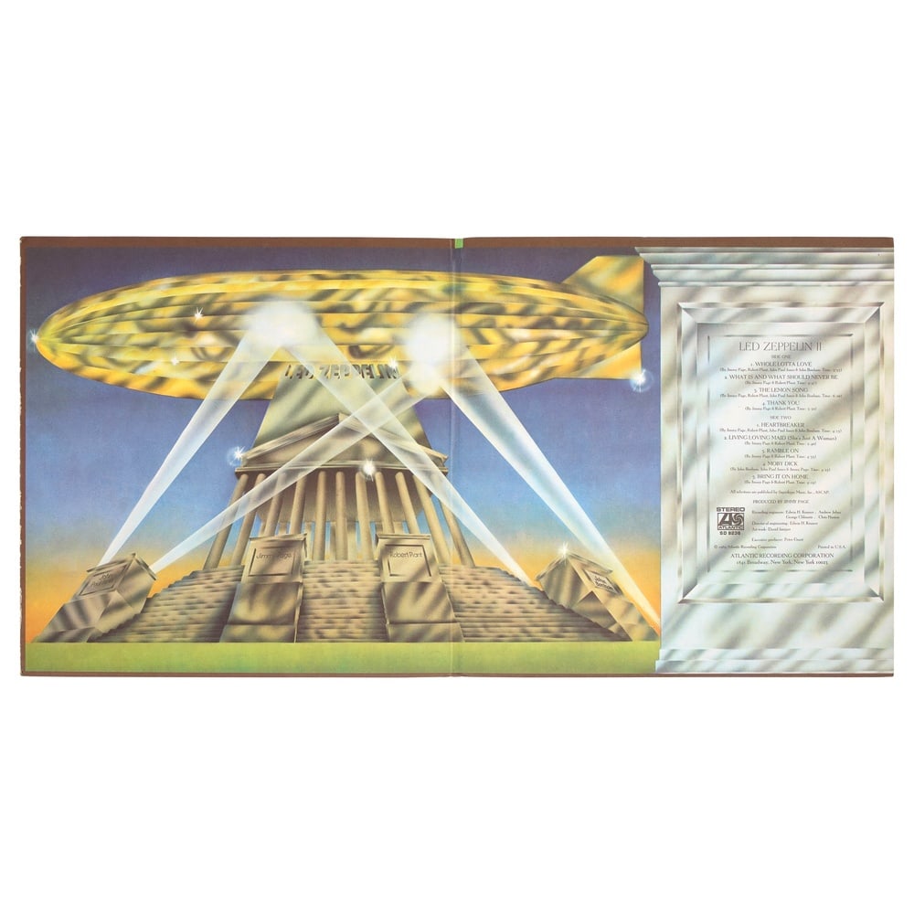 LED ZEPPELIN FULLY SIGNED "LED ZEPPELIN II" LP - 3