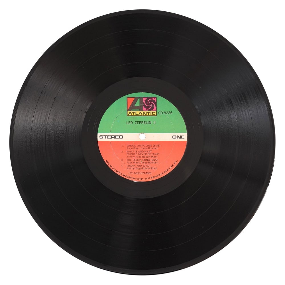 LED ZEPPELIN FULLY SIGNED "LED ZEPPELIN II" LP - 6