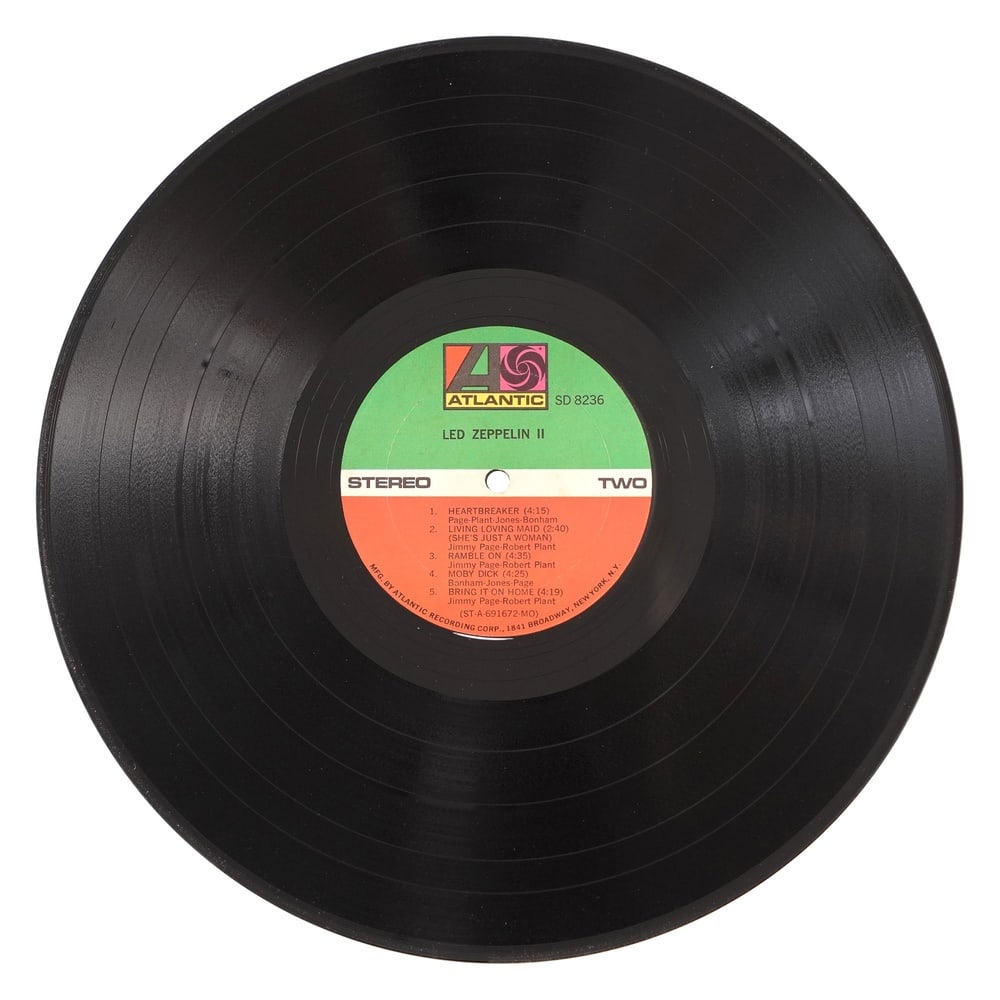 LED ZEPPELIN FULLY SIGNED "LED ZEPPELIN II" LP - 7