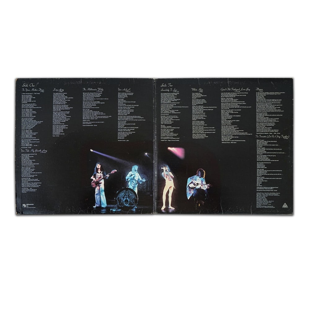 QUEEN FULLY SIGNED "A DAY AT THE RACES" LP (UK FIRST PRESSING) - 3