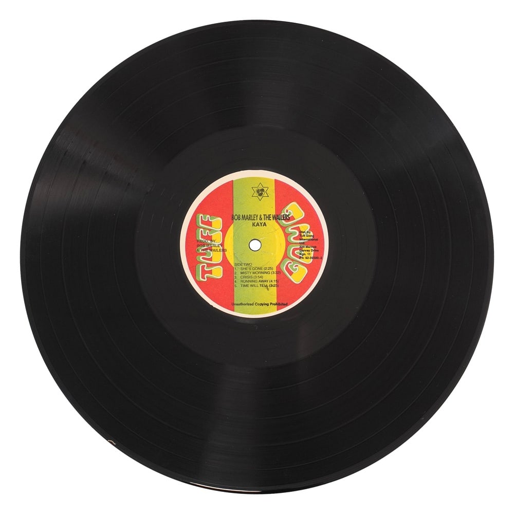 BOB MARLEY SIGNED KAYA LP - 4