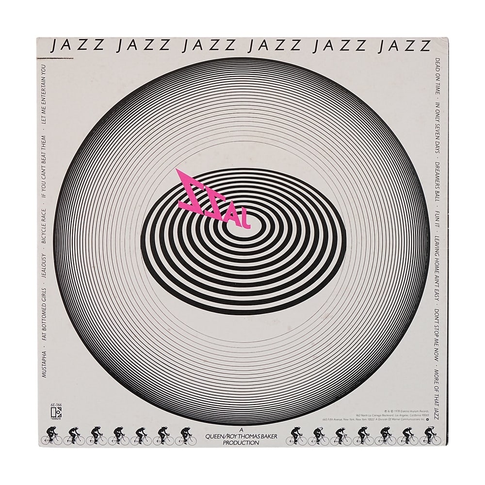 QUEEN FULLY SIGNED JAZZ LP - 2