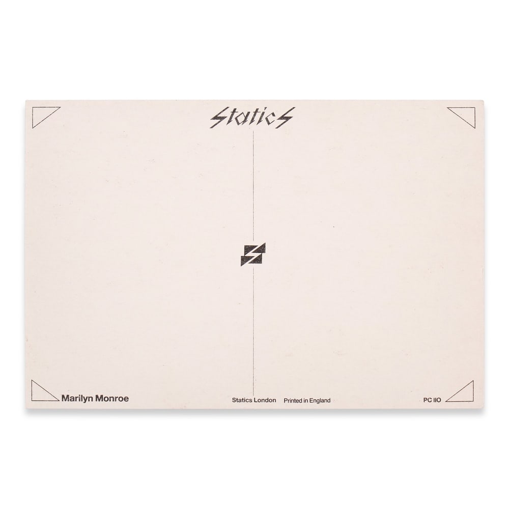 MARILYN MONROE SIGNED POSTCARD - 2