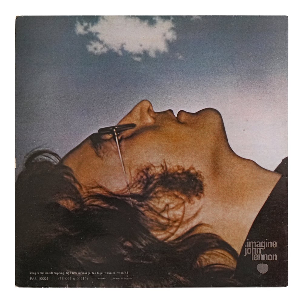 JOHN LENNON SIGNED IMAGINE LP - 2