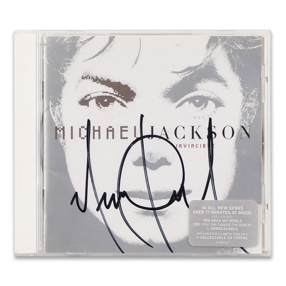 MICHAEL JACKSON "INVINCIBLE" CD (1 of 3)