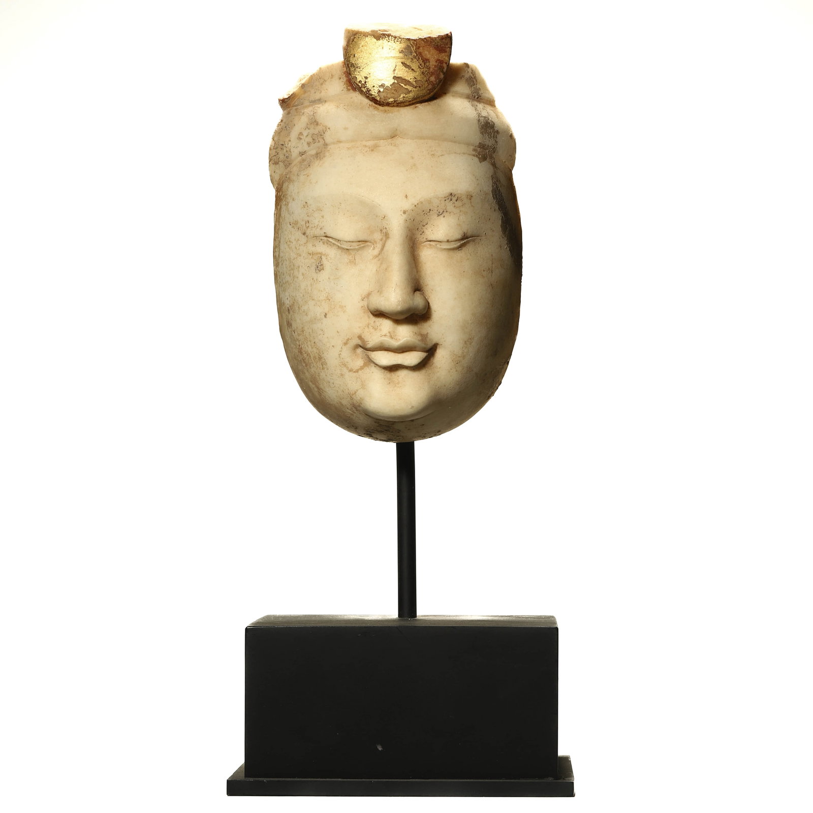 STONE HEAD OF BUDDHA (1 of 6)