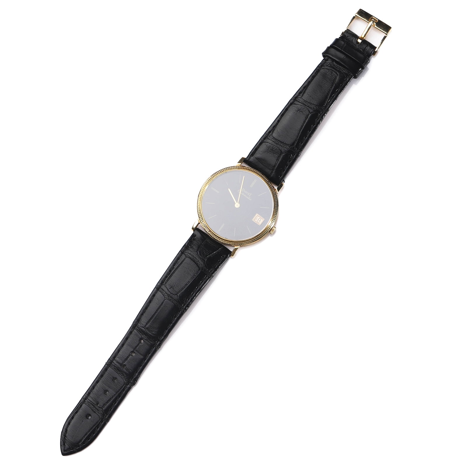 PIAGET AUTOMATIC GOLD WRISTWATCH - 4
