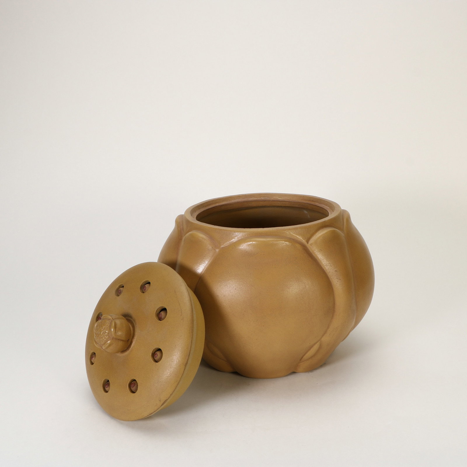 Zisha Lotus Teapot - 2
