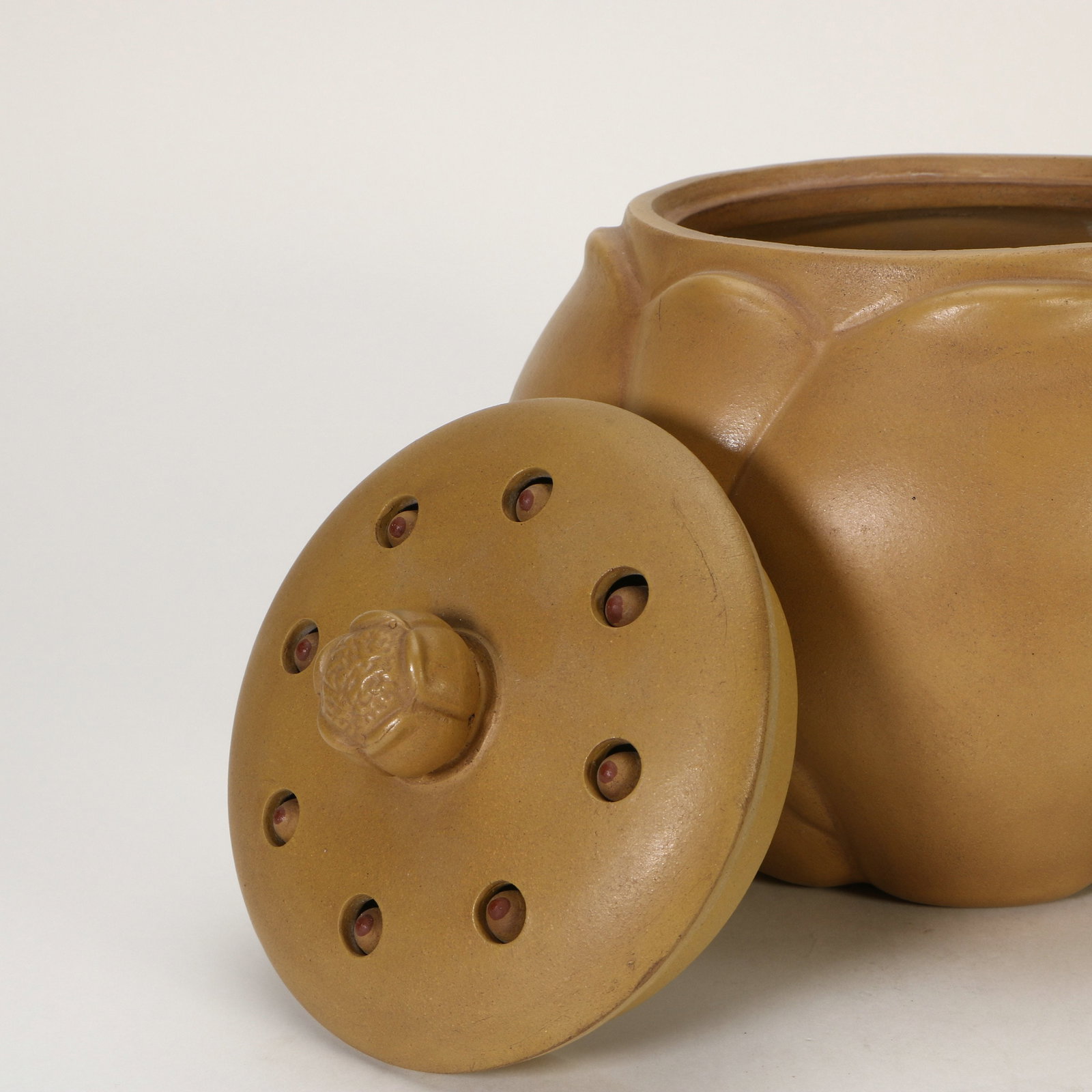 Zisha Lotus Teapot - 3