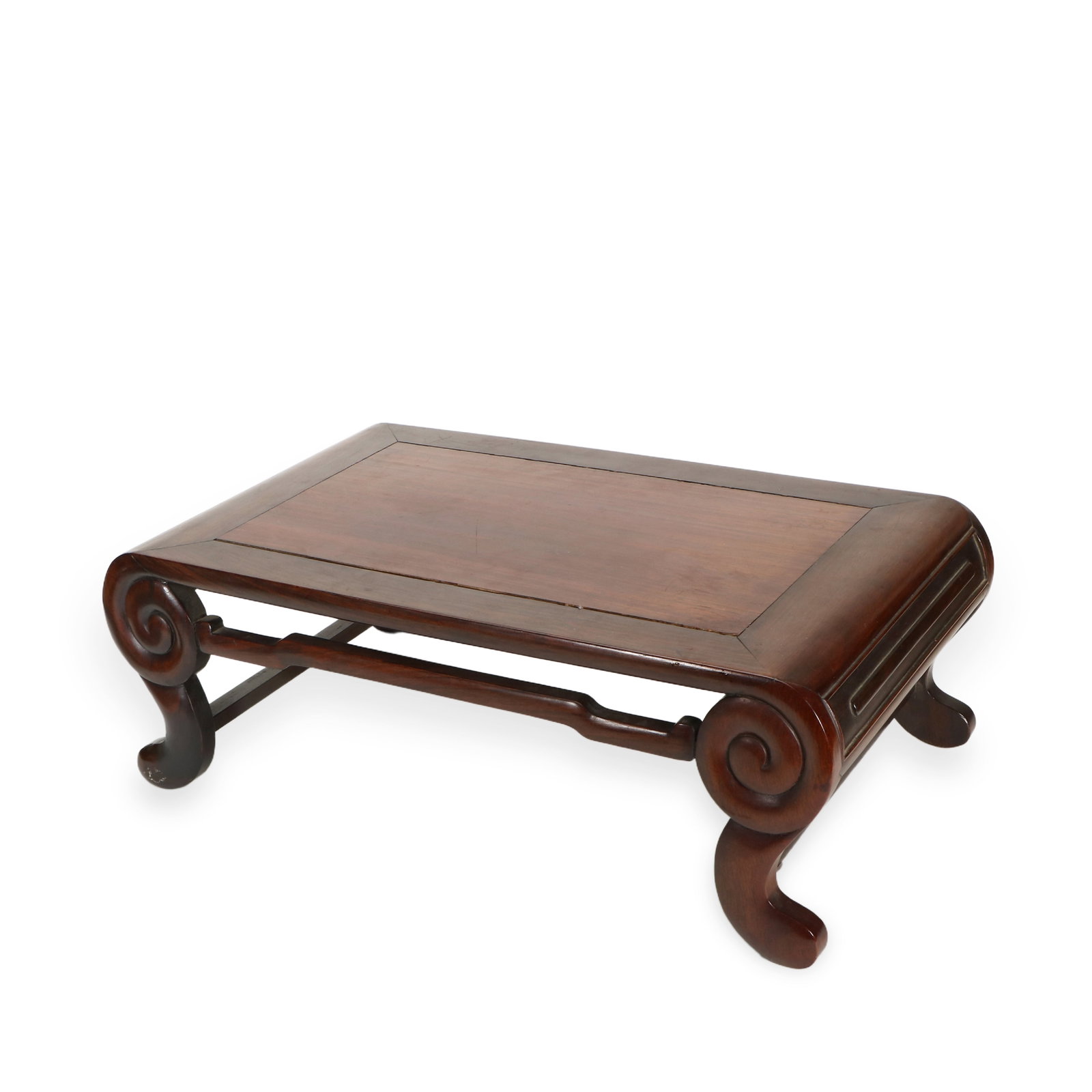 Wood Small Kang Table: H 15.2cm, L 44.5cm, W 25cm