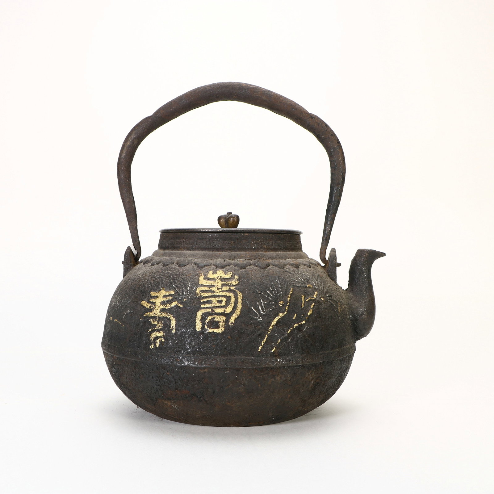 Iron Teapot with Handle - 3